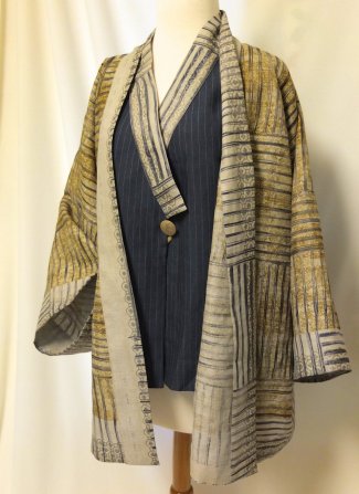 kimono and vest