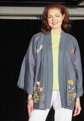 kimono in linen