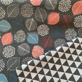 double-sided linen/cotton from Japan
