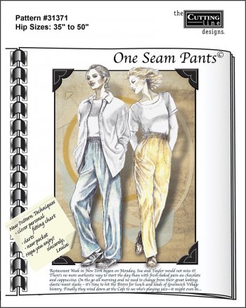 One Seam Pants pattern