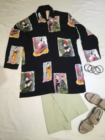 Timeless and Modern A in rayon