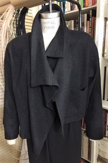 boiled wool jacket