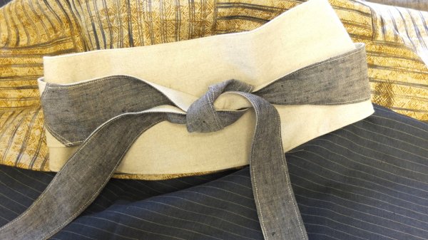 Obi in linen