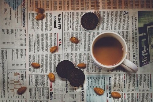 Coffee and Newspaper