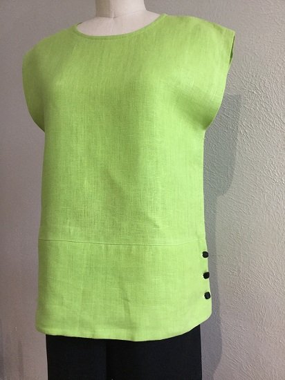 Fun with Fabric top sleeveless