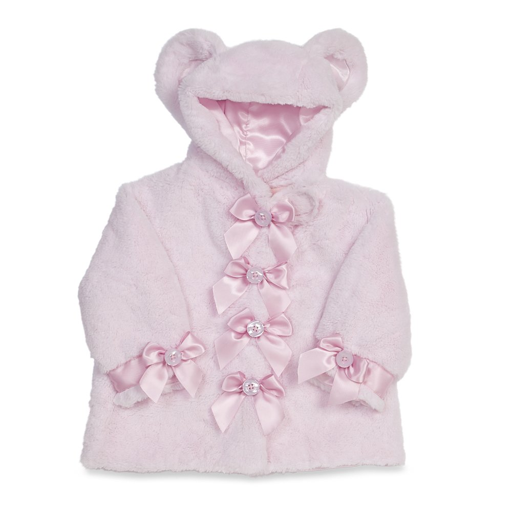 Huggie Bear Coat in Pink 842878035292