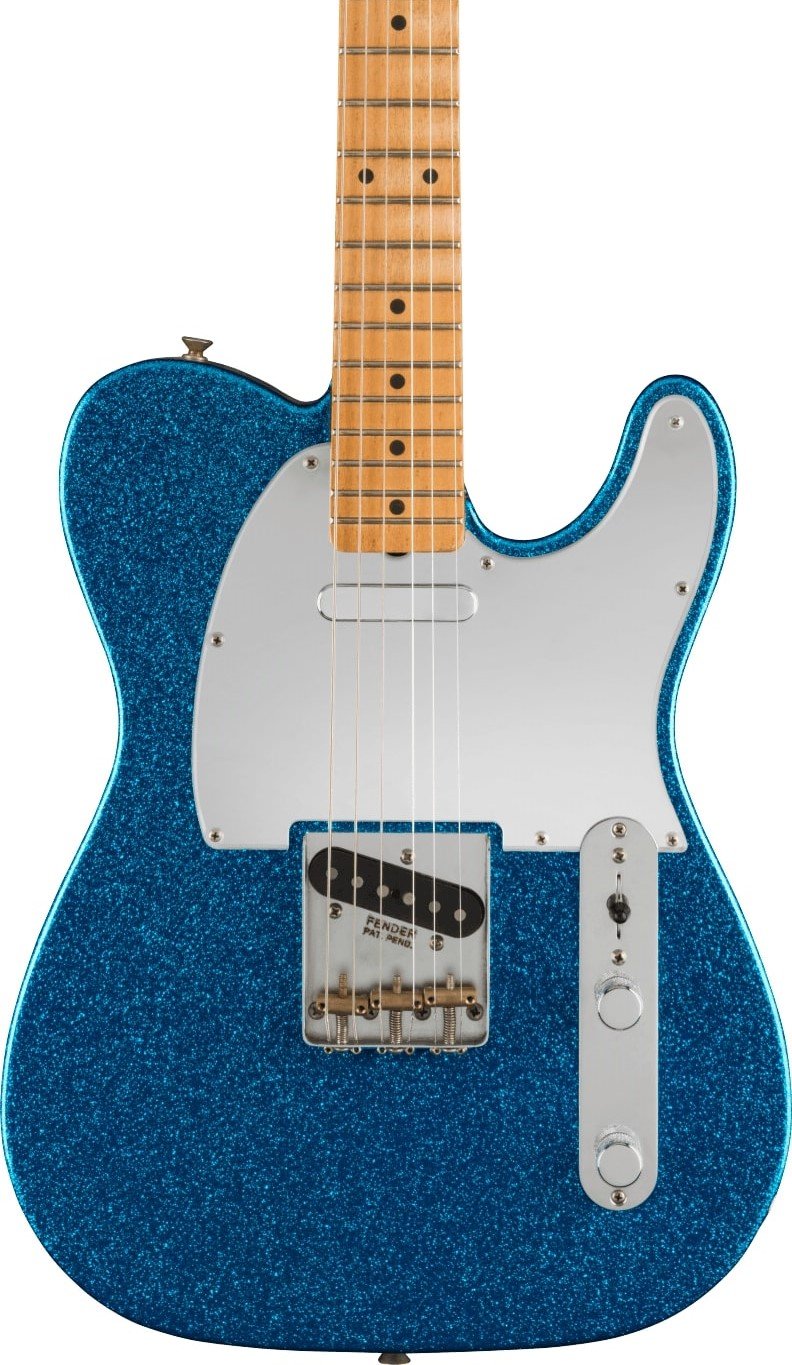 しずくFender Telecaster Fender Signature Series J. Mascis Telecaster in Blue Sparkle