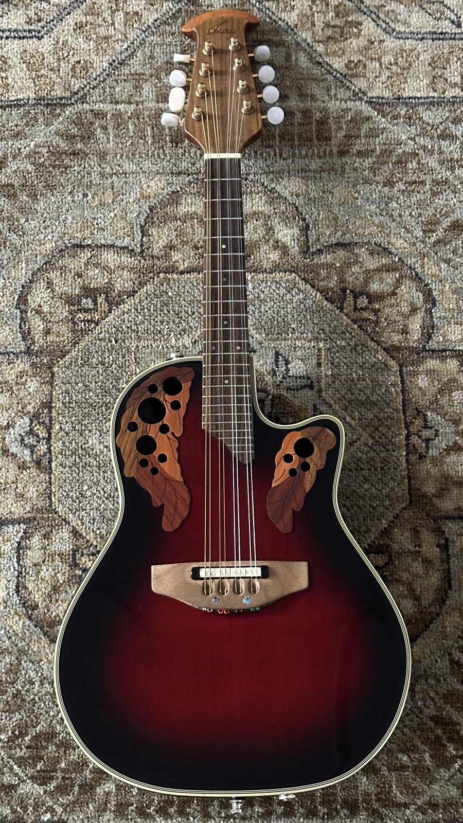 Used Ovation MCS-148 Mandolin w/ Hardcase and Pro Setup