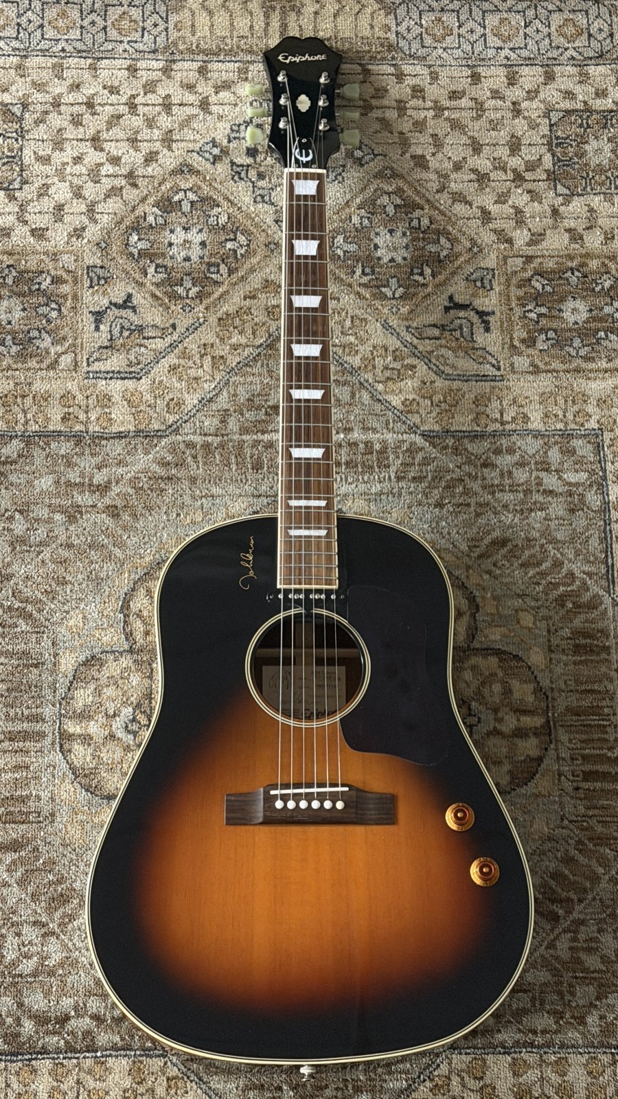 Used Epiphone EJ-160E John Lennon Signature Acoustic Electric Guitar