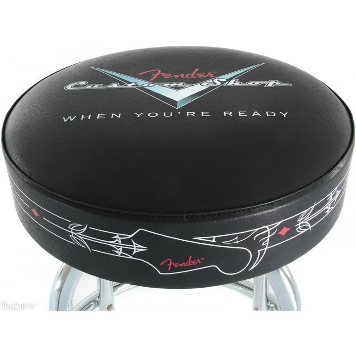 Fender 24 Custom Shop Pinstripe Barstool - 885978175369