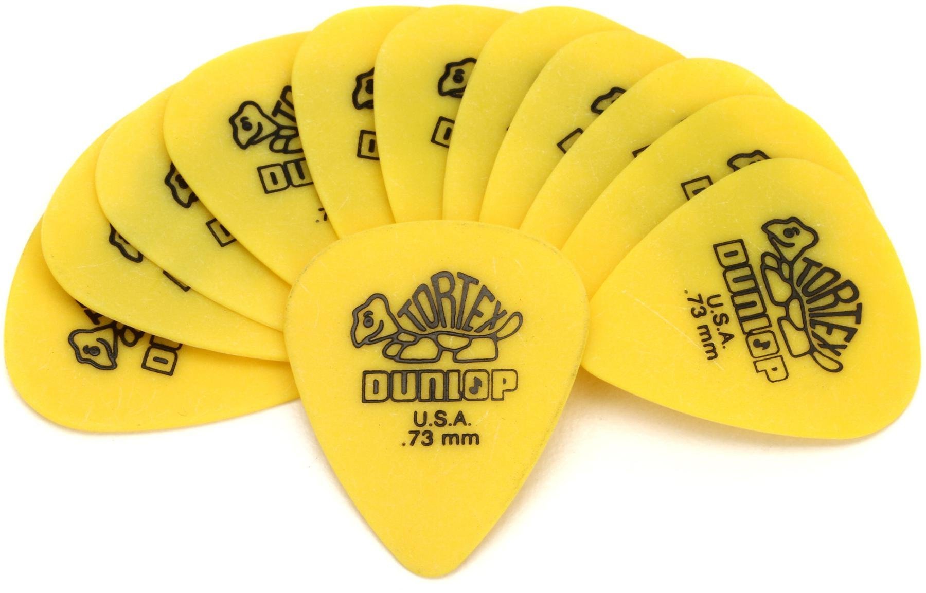 Tortex Standard 0.73mm 12 Pack of Picks - 710137017351