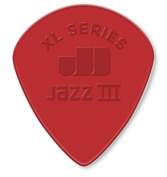 Jazz III XL Nylon Red Single Pick