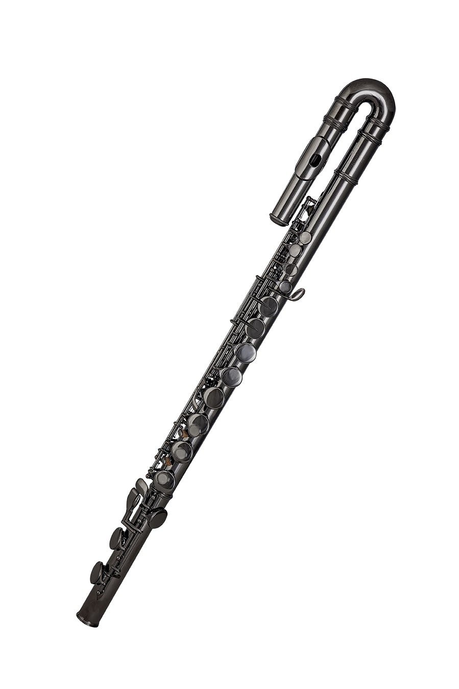 GEMEINHARDT BLACK NICKEL ALTO FLUTE