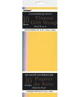 Pastel Yellow Gift Tissue Paper