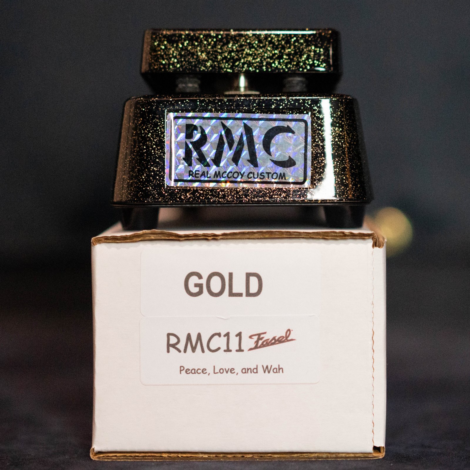 ギター RMC Real Mccoy Custom RMC-11 Gold Real McCoy Custom RMC11 Wah-Wah Pedal Misty Gold