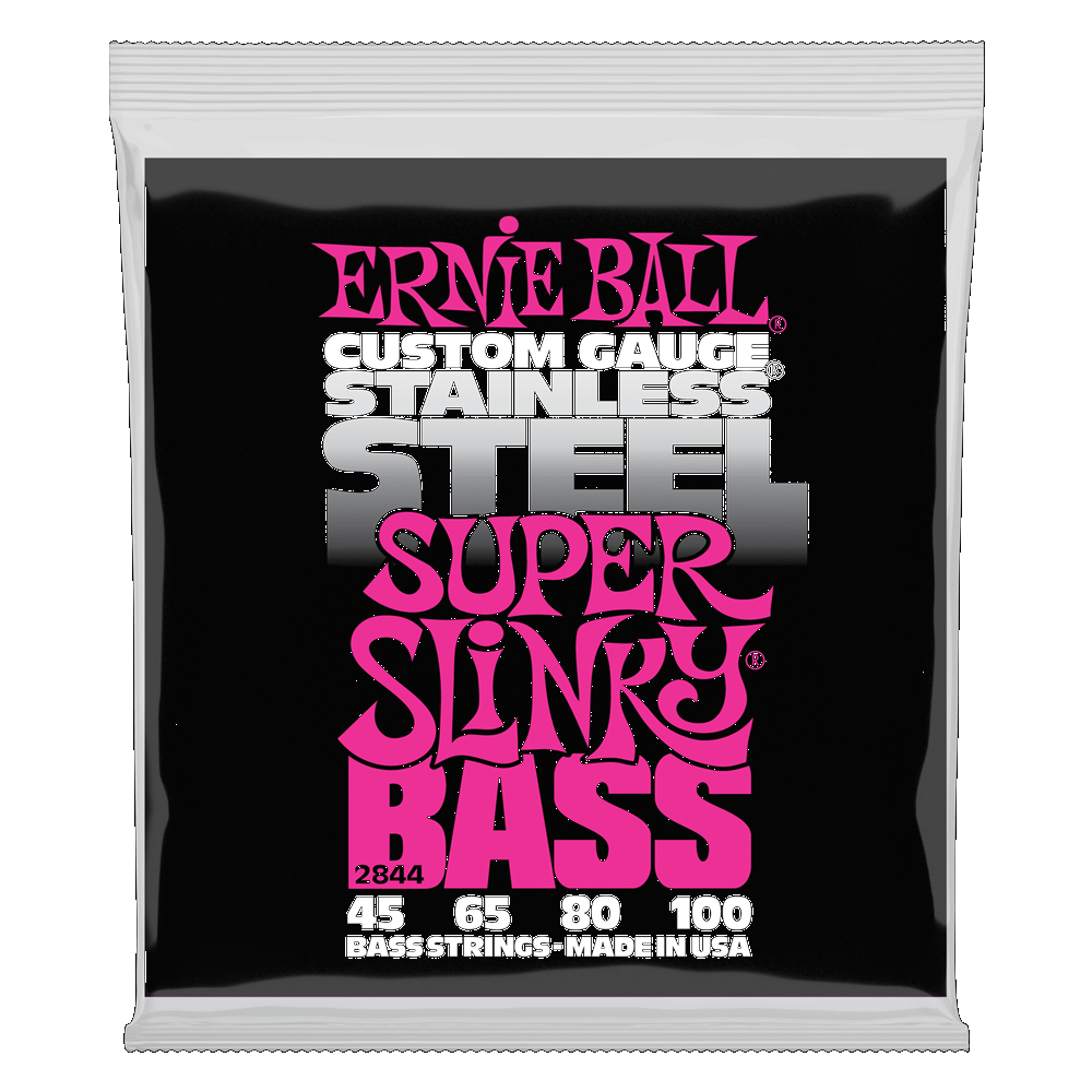 Ernie Ball 2844 Super Slinky Stainless Steel Bass 45100 749699128441