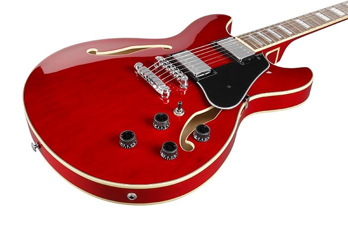 Ibanez AS73TCD - Artcore - Transparent Cherry Red - Semi