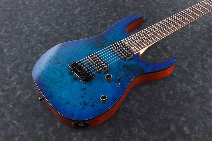 Ibanez RG7421PBSBF - RG Standard - Sapphire Blue Flat - 7 String