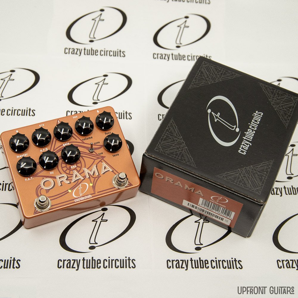Crazy Tube Circuits Orama Orange/Matamp + Frantone Peachfuzz Pedal