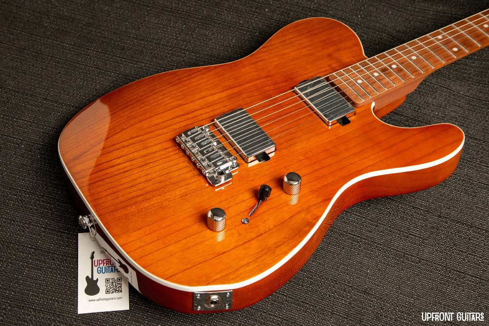 Schecter PT Van Nuys Gloss Natural Ash Electric Guitar - w/Free