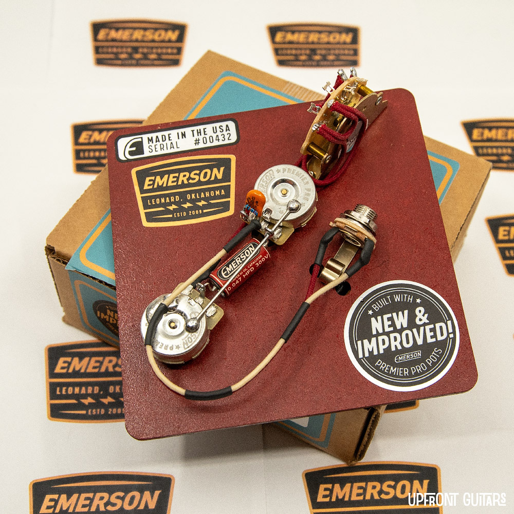 Emerson Custom Premier NTN 3-way 250K Telecaster Prewired Kit Assembly (NO TONE ON NECK PICKUP)