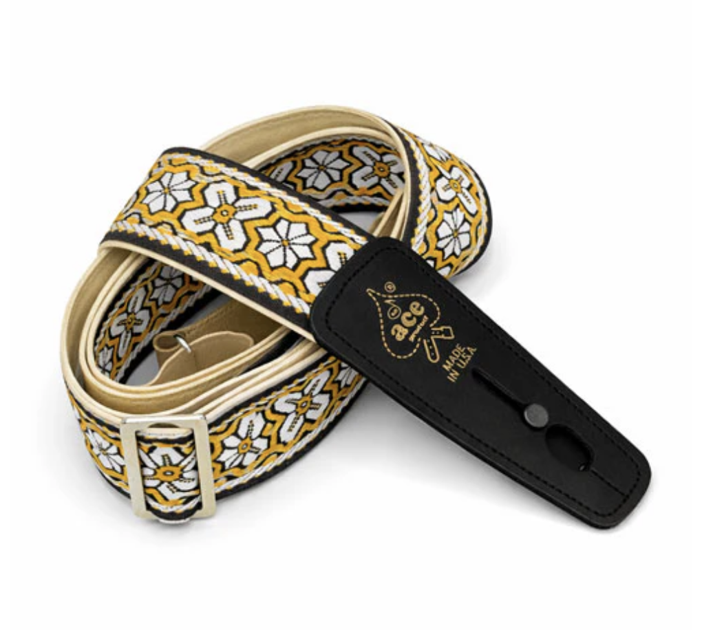 Lock-It Straps ‘Greenwich’ DN-ACEPRO-2 Ace Vintage Pro Reissue Strap