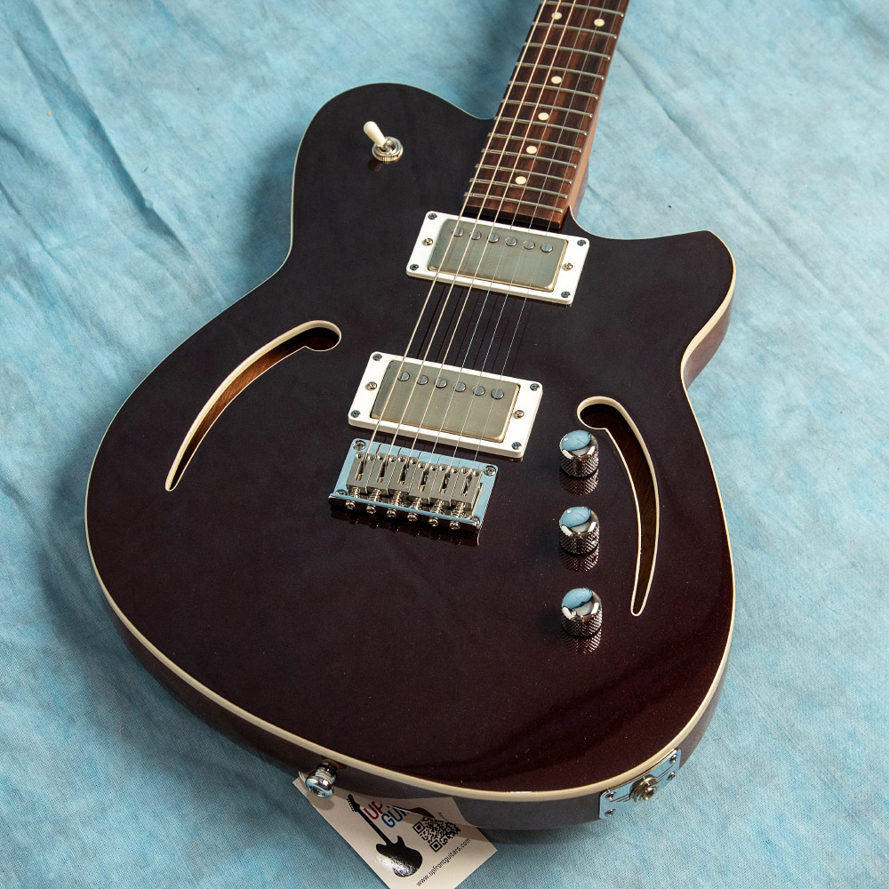 Reverend Charger Air HH Metallic Bordeaux 2026 Semi-Hollow Electric Guitar - No Bag/Case 