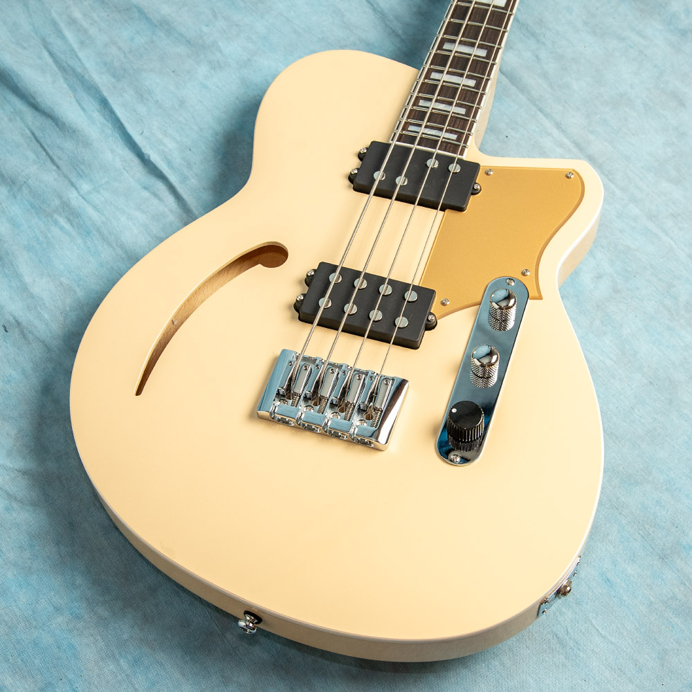 Reverend Dub King Sandstone 2026 Short Scale Semi-Hollow Electric Bass - No Bag/Case 