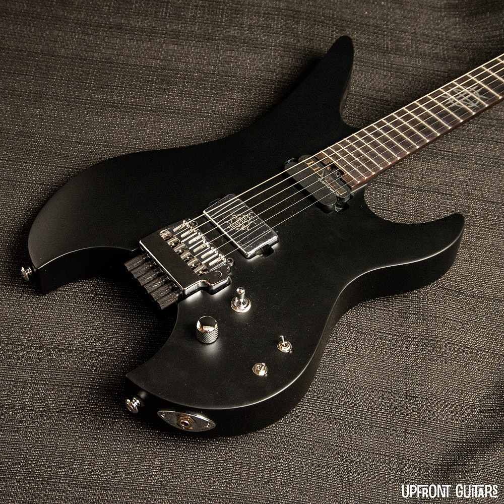 ◆6st Headless Guitar See Thru Black Schecter Synyster Gates Custom-6 TR-S Satin Black Headless