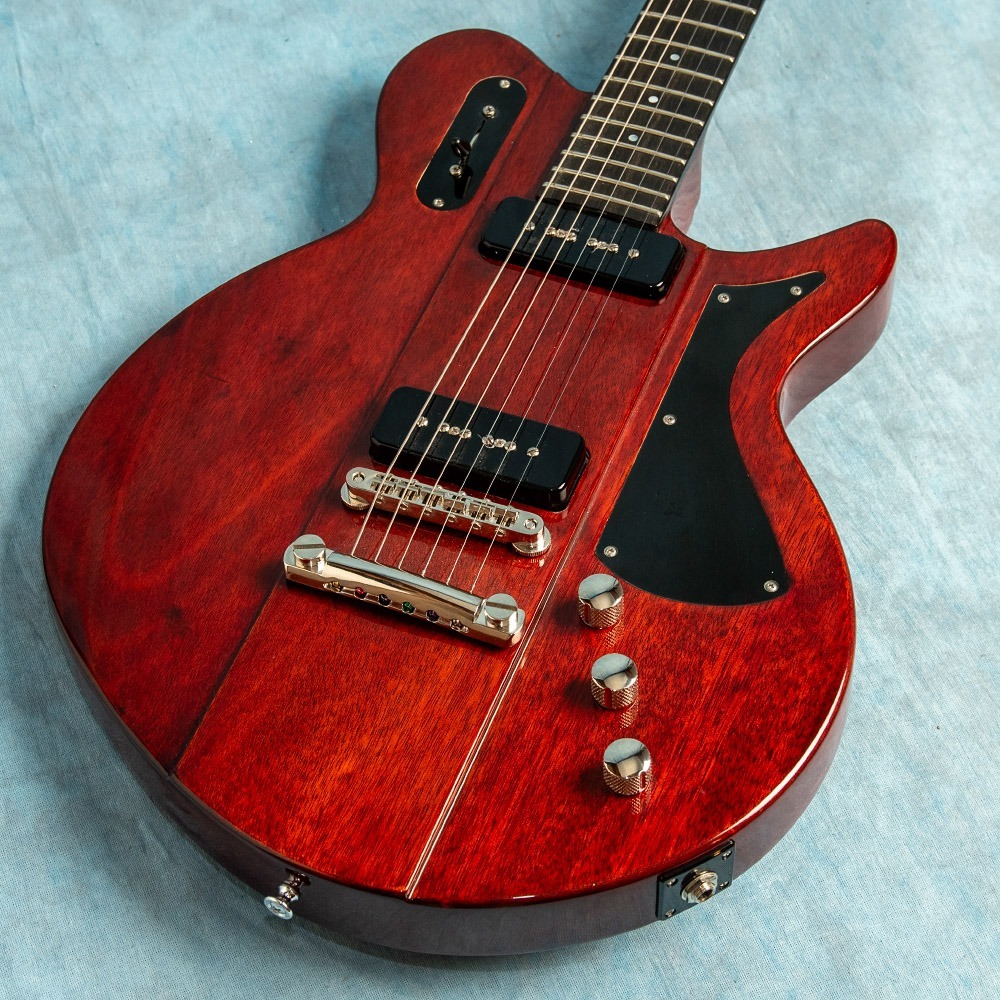 USED Eastman Juliet P90 Vintage Red Electric Guitar w/Hard Case
