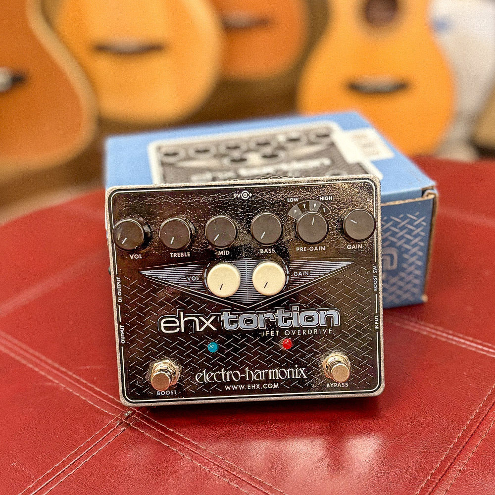 ehx tortion JFETオーバードライブ EHX Tortion JFET Overdrive | Vintage Guitar® magazine