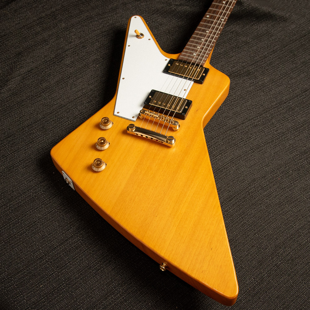 USED Epiphone '58 Korina Inspired by Gibson Explorer Aged Natural 2023 Left-Handed Electric Guitar w/OHSC