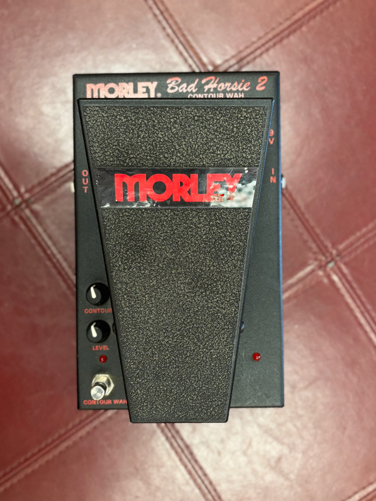USED Morley Steve Vai Bad Horsie 2 Electro-Optical Contour Wah Pedal - No Box