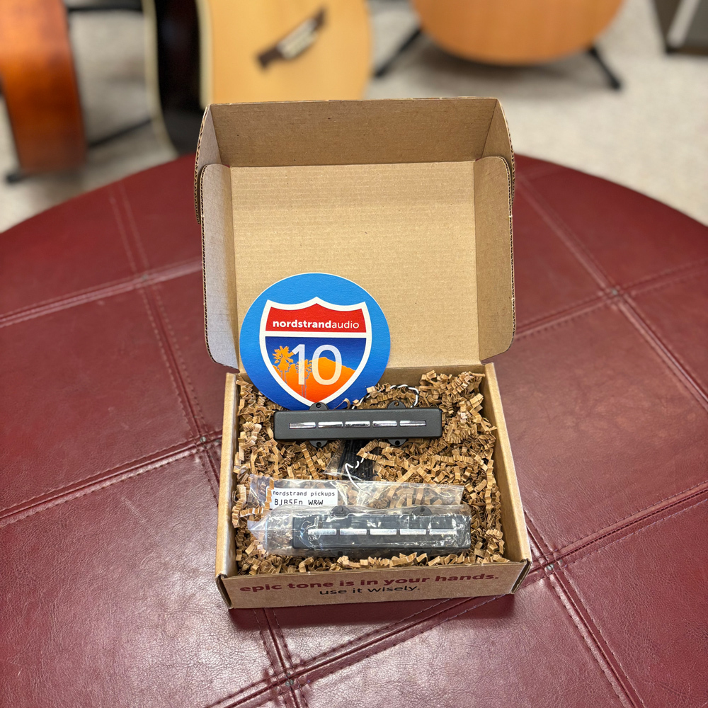 USED Nordstrand Big J-Blade 5 Warm & Woody Bass Pickup Set w/Original Box
