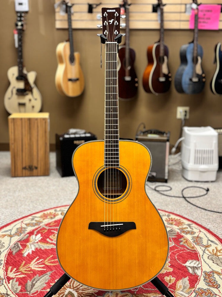 Yamaha FS-TA Vintage Tint TransAcoustic Folk Acoustic-Electric Guitar - No Bag/Case