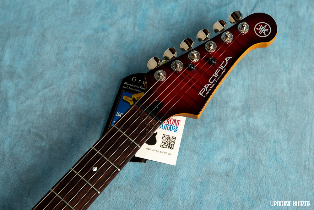 Yamaha Pacifica PAC611VFM Dark Red Burst 2025 P90/Hum Electric