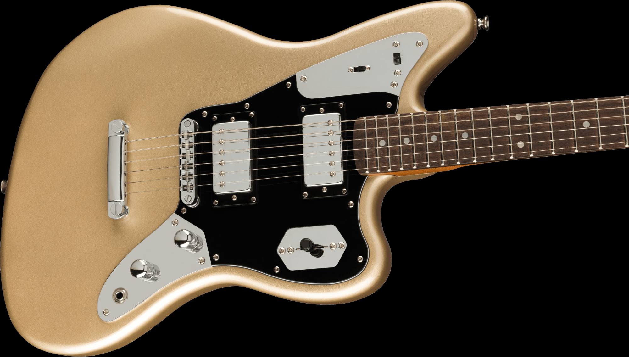 Squier Contemporary Jaguar HH ST Guitar - Shoreline Gold