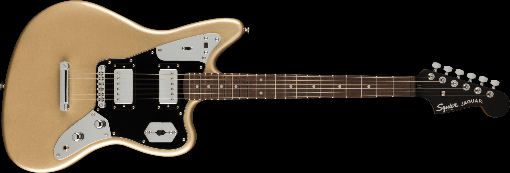 備品Squier Jaguar contemporary gold HH ST Squier Contemporary Jaguar HH ST - Shoreline Gold