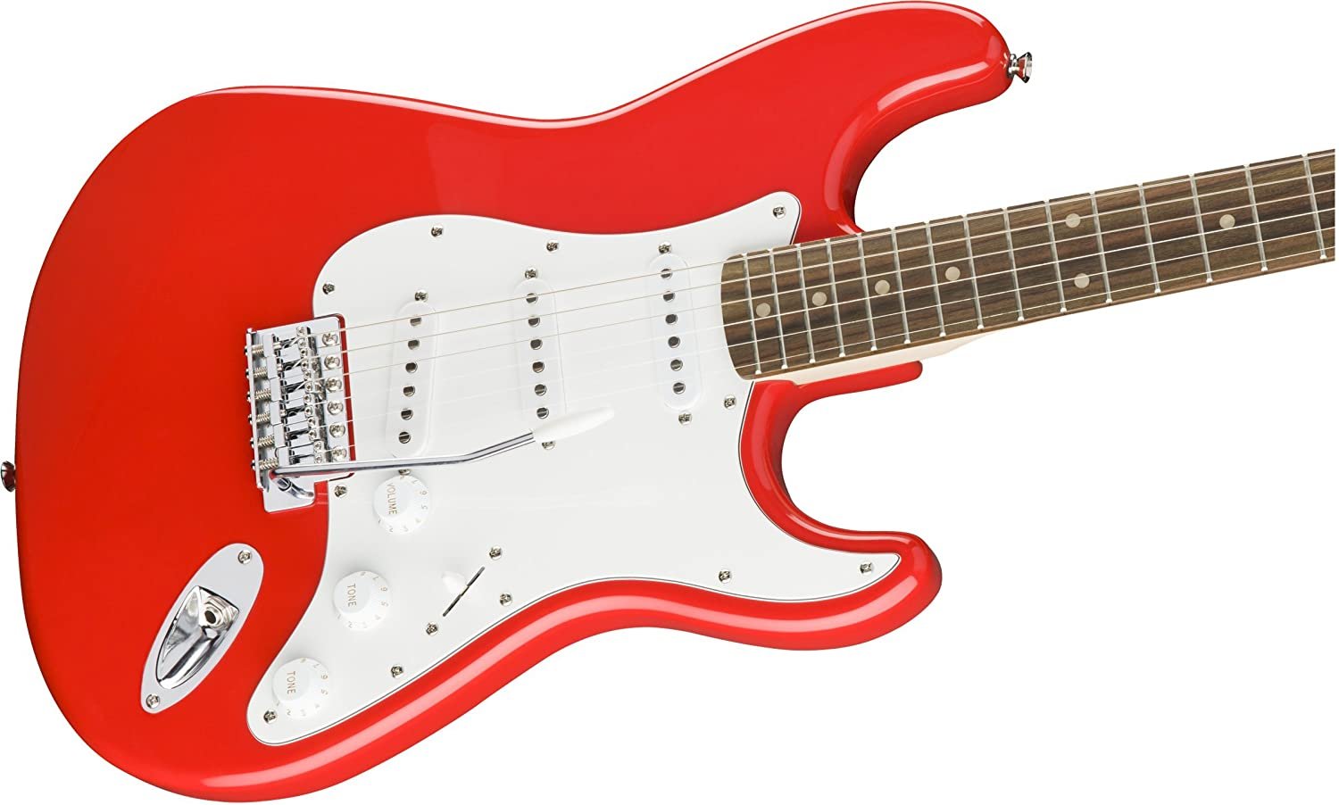 Squier Affinity Stratocaster Guitar - Race Car Red