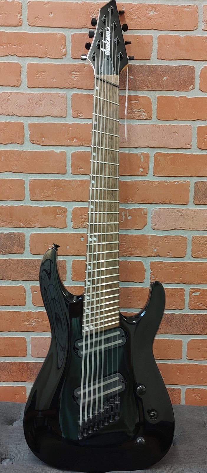 Jackson X SERIES DINKY™ ARCH TOP DKAF8 MS Guitar - Gloss Black