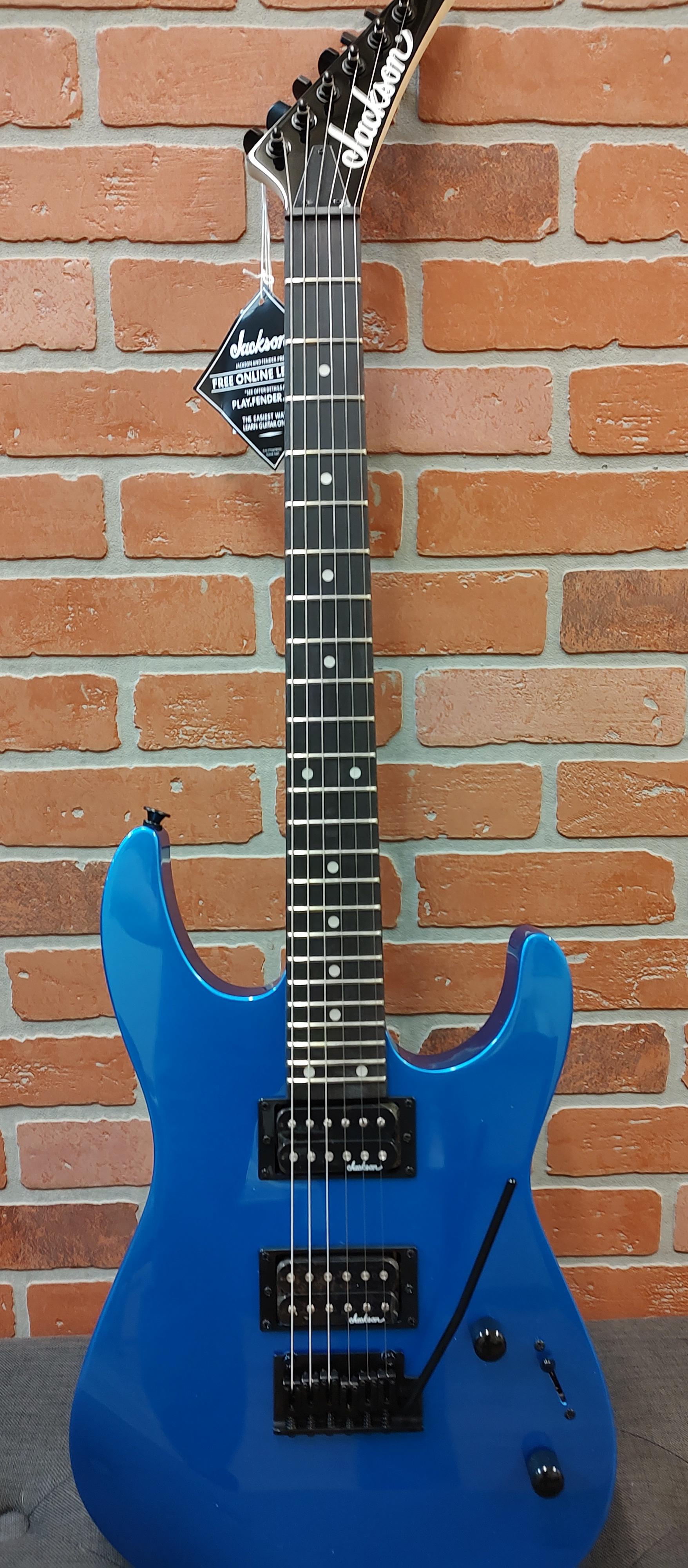 Jackson JS Series Dinky JS-12 - Metallic Blue - 924583468368