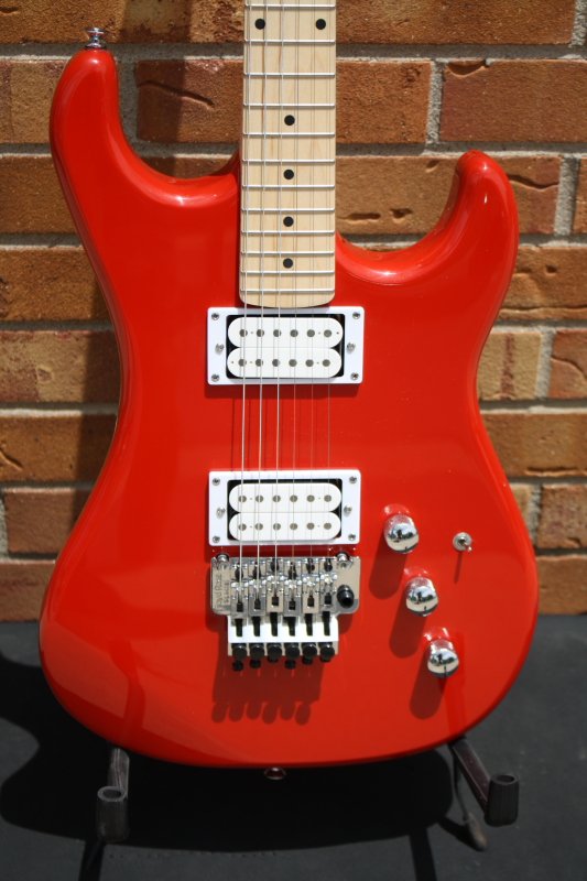 KRAMER Pacer Classic　レフティ　チタンブロック改 Kramer Pacer Classic Electric Guitar - Radio Blue Metallic
