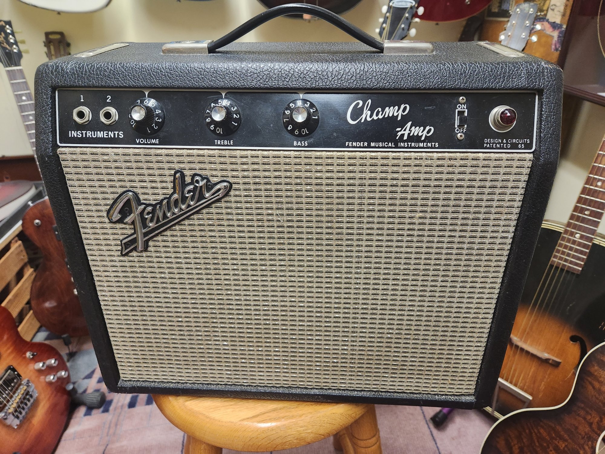 1966 Fender Champ-Blackface