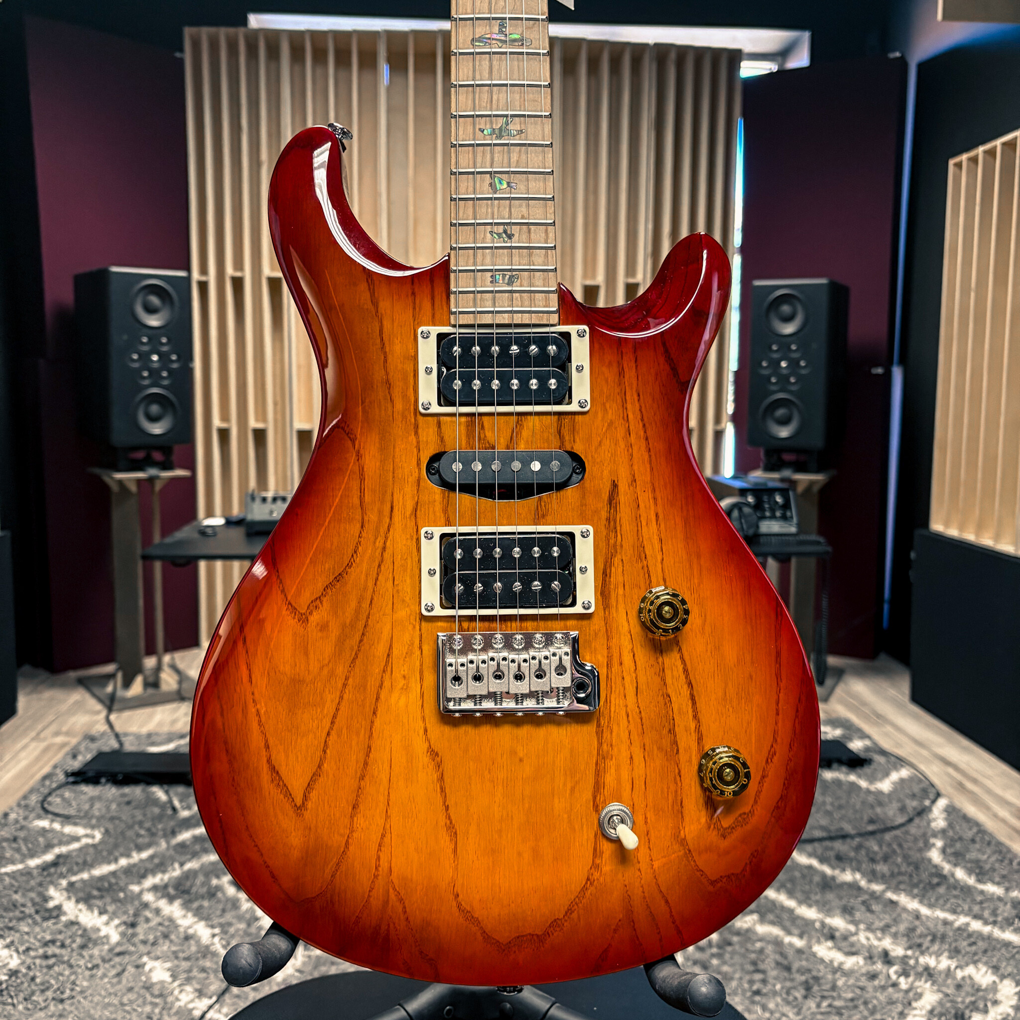 PRS SE Swamp Ash Speical Custom 22-Bolt-on-Vintage Sunburst