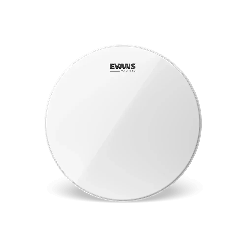 Evans MX White Marching Tenor Head 6 inch - 2-Ply White Drumhead - TT06MXW