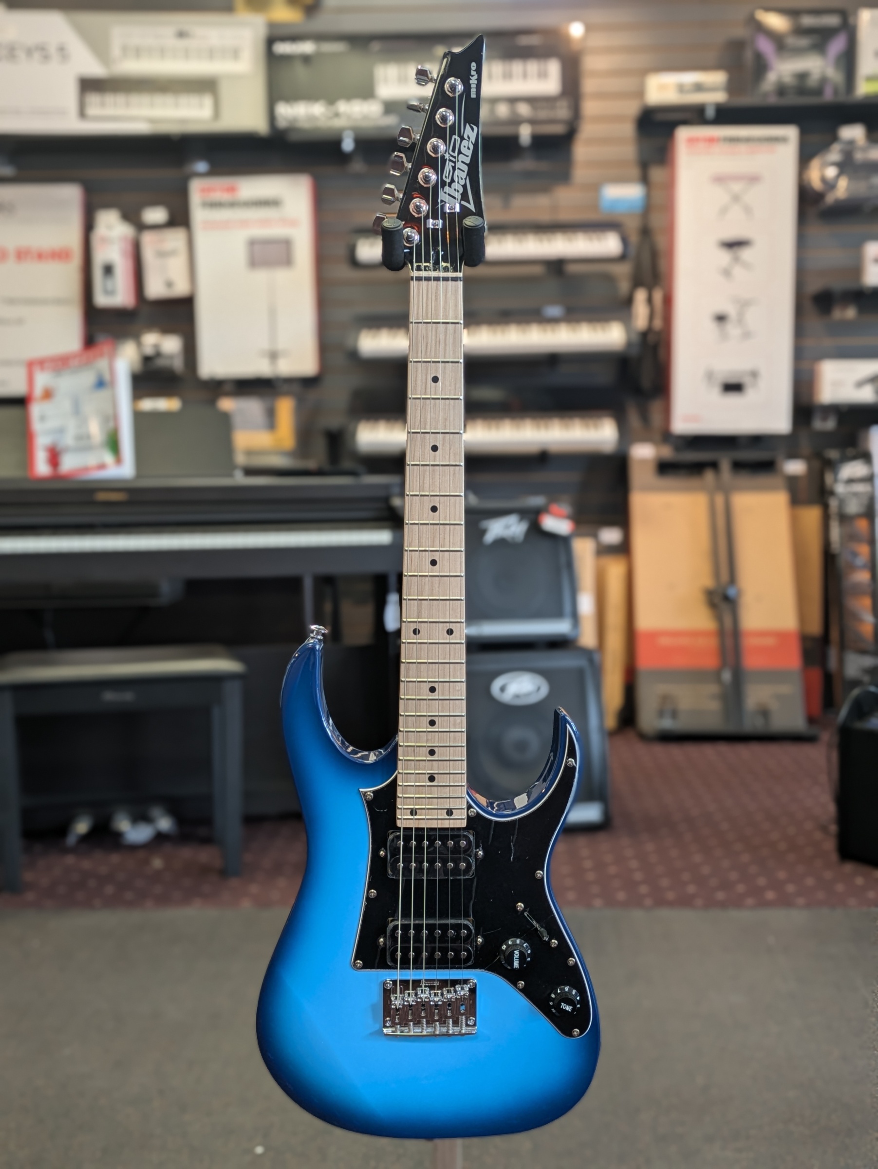 Ibanez Gio Mikro GRGM21M Electric Guitar - Blue Burst