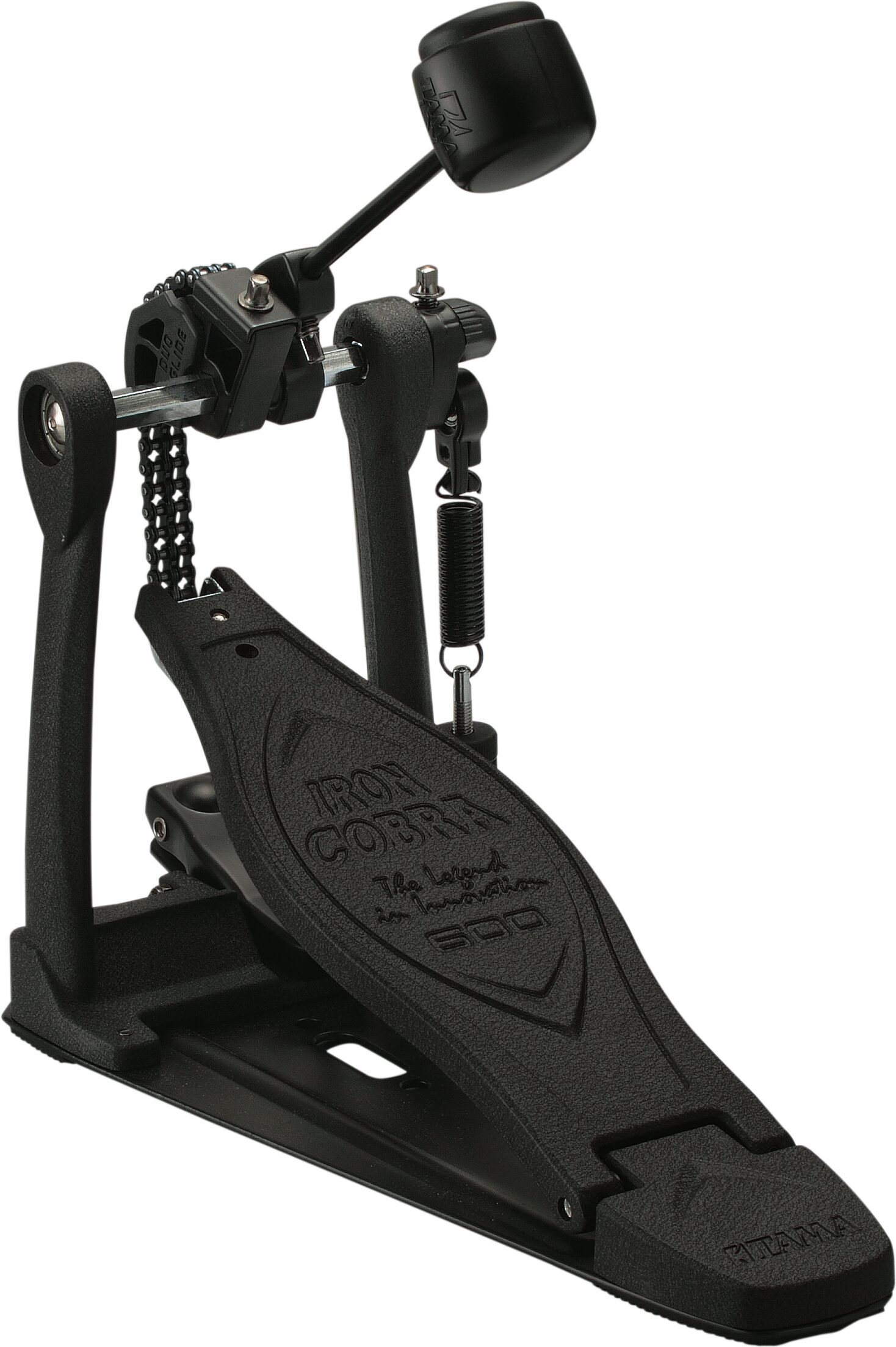 Tama HP600DMB Iron Cobra 600 Duo Glide Single Bass Drum Pedal – Dark Shadow Edition