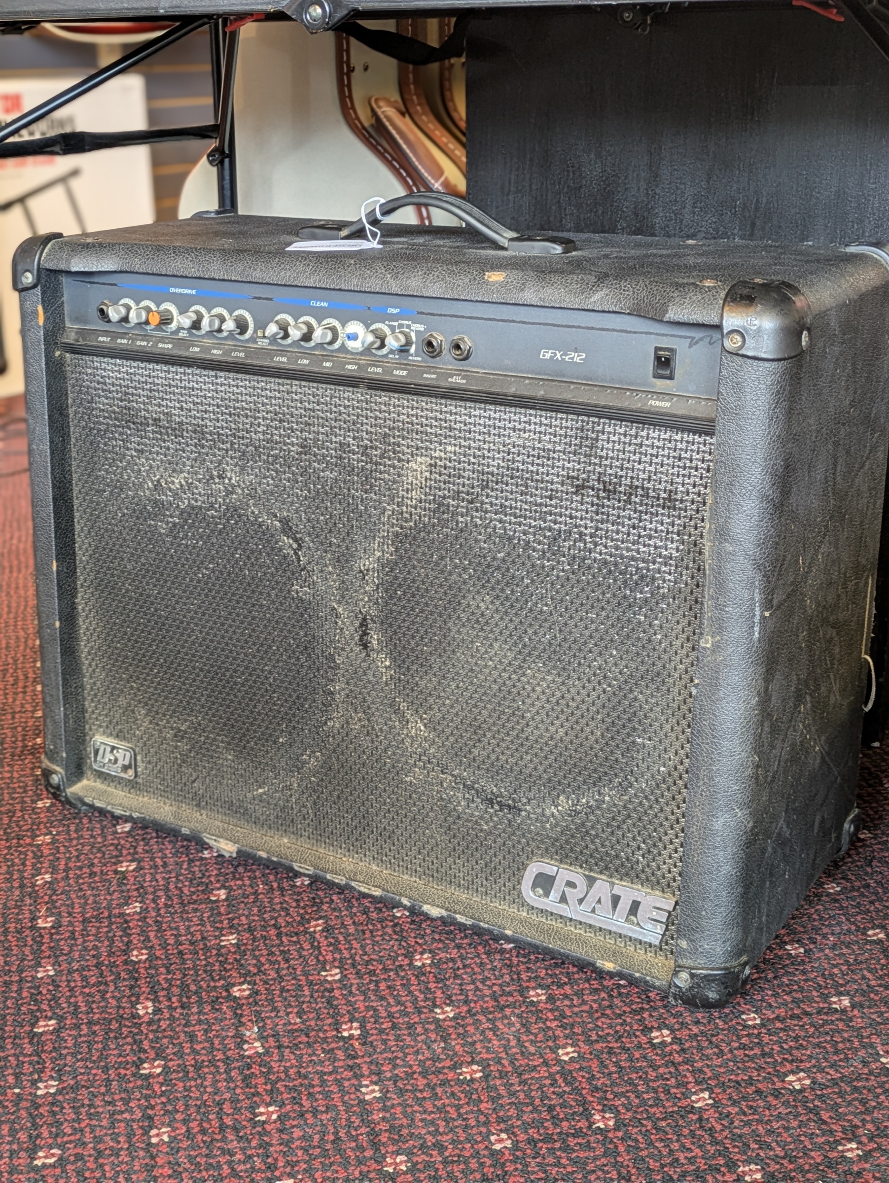 (USED) Crate GFX212 2x12 120-Watt Solid-State Guitar Combo Amplifier with DSP