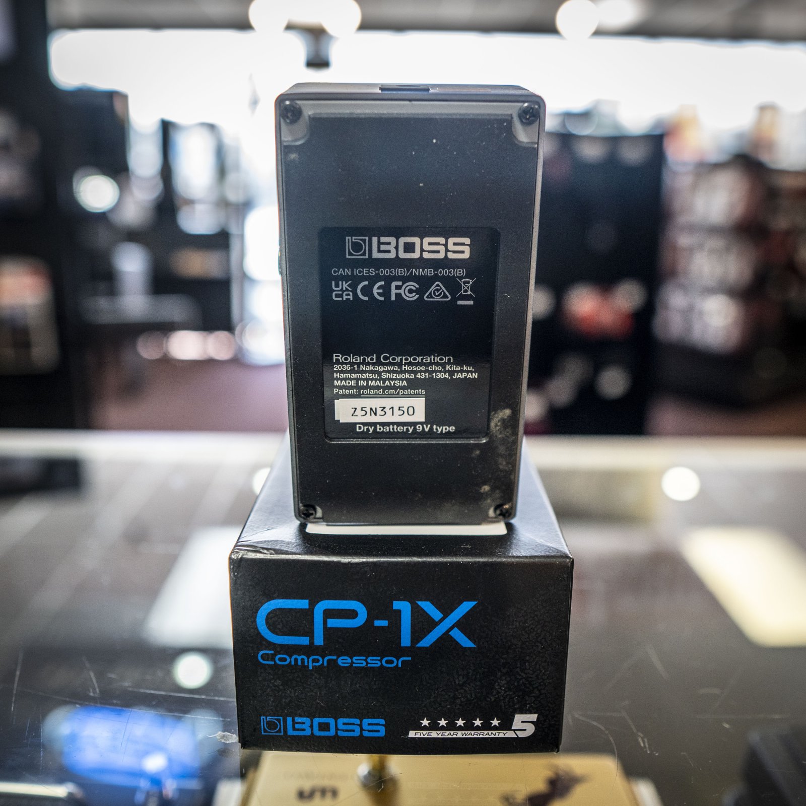 Boss CP-1X Compressor Pedal - 761294510049