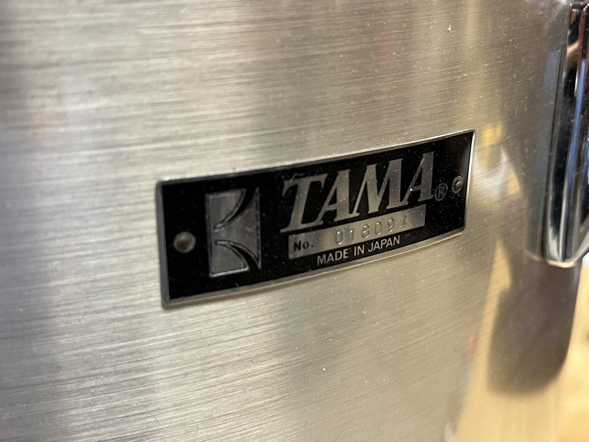 Tama Imperialstar Metallic White Concert Tom 10 x 14